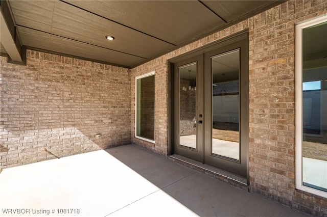 7627 Woodbine Ln, Fort Smith, AR 72916 - view of patio with french doors
