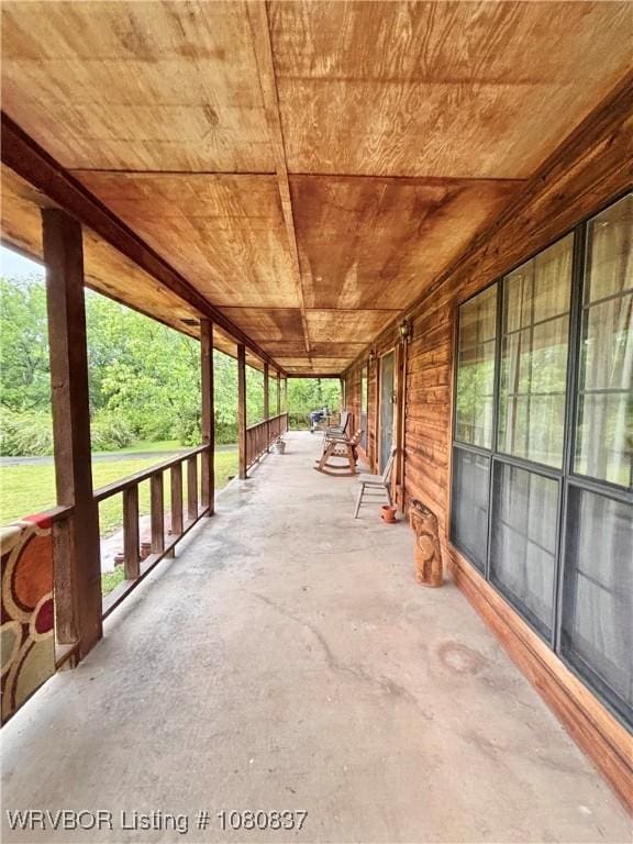 710 E 4th St, Hartford, AR 72938 - view of patio / terrace