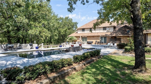 exterior space featuring a patio