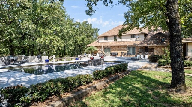 exterior space featuring a patio