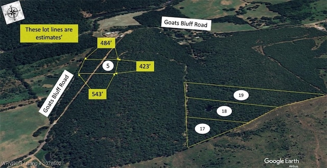 LOT5 Goats Bluff Rd, Wister OK, 74966 land for sale