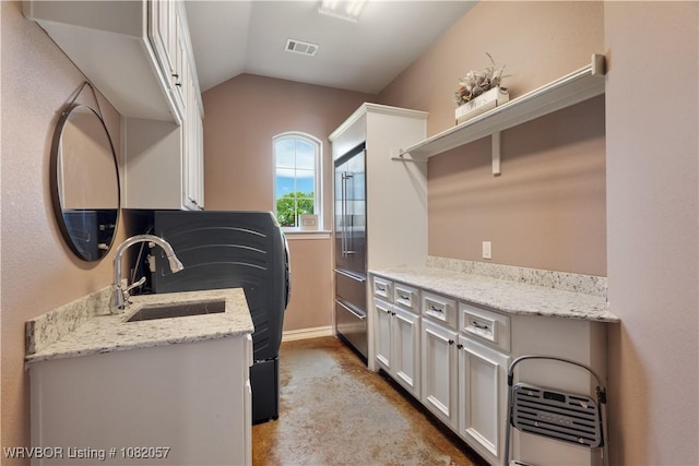 4504 Ridge Rd, Alma, AR 72921 - laundry room with cabinet space and baseboards