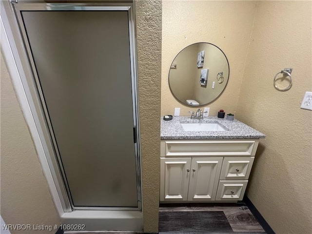 306 Dogwood, Pocola, OK 74902 - full bath featuring a shower stall and vanity