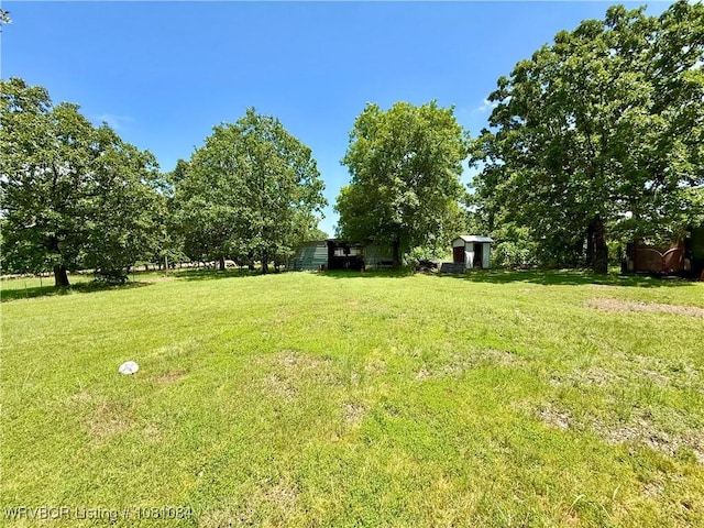 12878 128th St, Gore, OK 74435 - view of green lawn