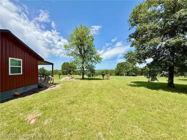 12878 128th St, Gore, OK 74435 - view of green lawn