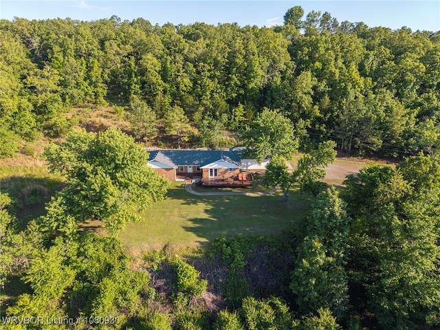 1003 Blair St, Pocola, OK 74902 - view of property location with a forest