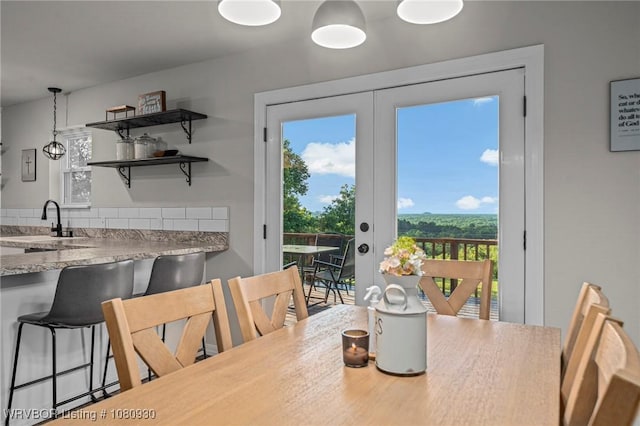 1003 Blair St, Pocola, OK 74902 - dining area with healthy amount of natural light