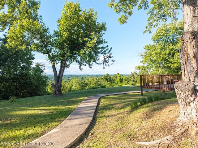 1003 Blair St, Pocola, OK 74902 - surrounding community with a yard