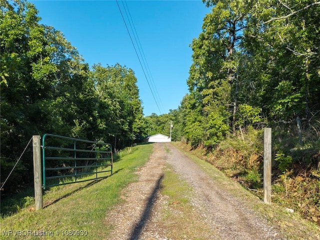 1003 Blair St, Pocola, OK 74902 - view of dirt / gravel driveway