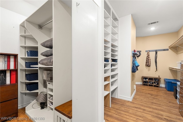 1760 N Ulmer St, Greenwood, AR 72936 - spacious closet with wood finished floors