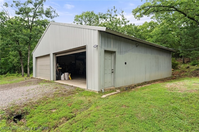 1760 N Ulmer St, Greenwood, AR 72936 - view of detached garage