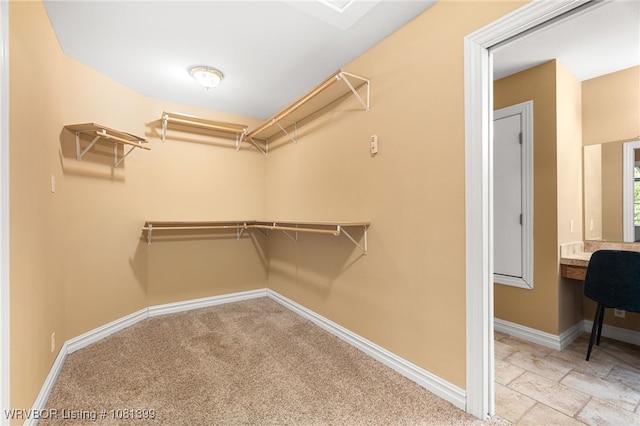 1760 N Ulmer St, Greenwood, AR 72936 - walk in closet featuring carpet floors