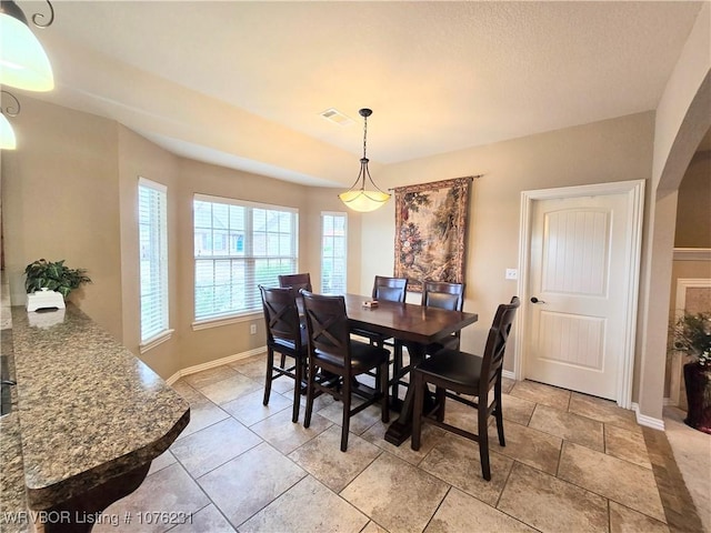 view of dining room