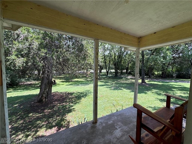 exterior space with a patio