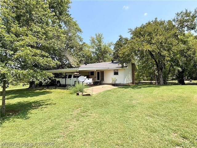 5525 Slaytonville Rd, Hackett, AR 72937 - view of yard with a patio area