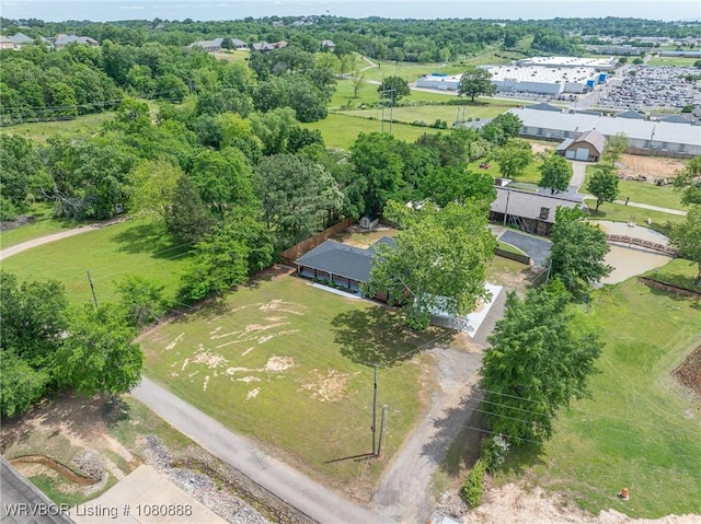 aerial overview of property's location