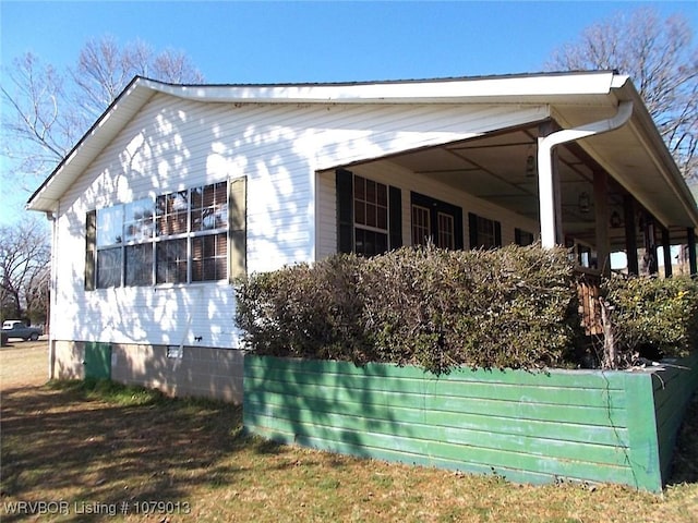 view of side of home