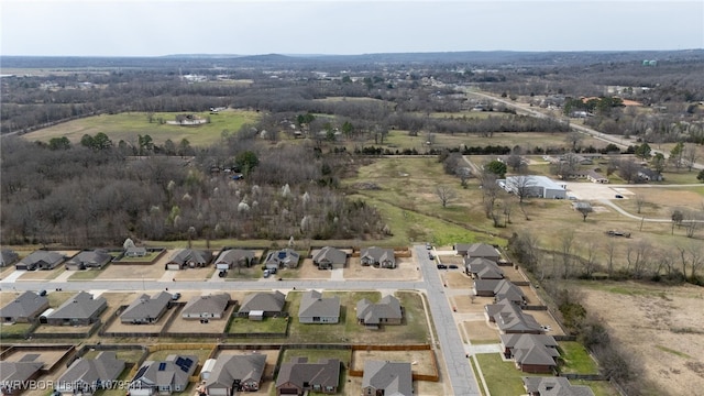 birds eye view of property featuring a residential view