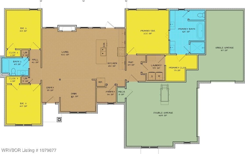 106 Brown Quail Trce, Barling, AR 72923 - room layout