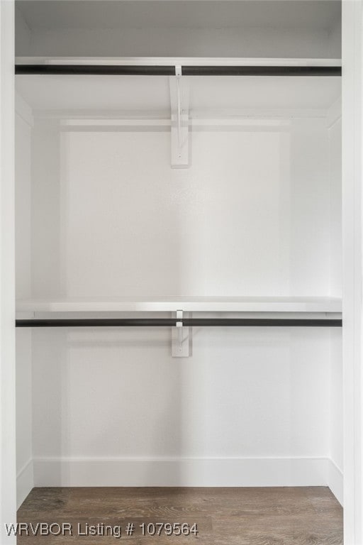 view of closet