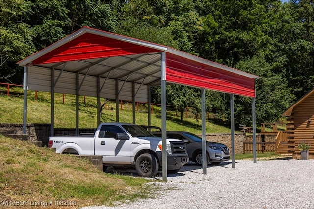 16175 Cove, Prairie Grove, AR 72753 - view of parking / parking lot featuring a carport
