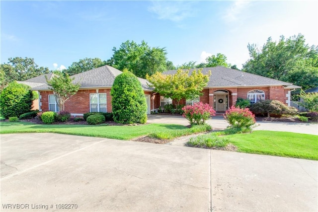 2112 Rannoch Trce, Fort Smith, AR 72908 - view of front of property featuring a front lawn and brick siding