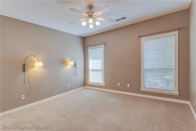 2112 Rannoch Trce, Fort Smith, AR 72908 - carpeted empty room featuring baseboards and a ceiling fan