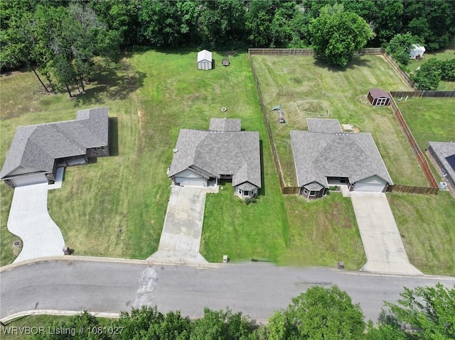 114 Stone Dr, Roland, OK 74954 - drone / aerial view