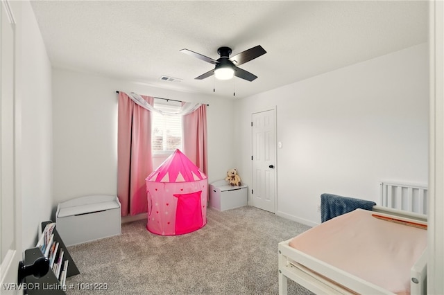 9010 Skypark Dr, Fort Smith, AR 72903 - bedroom featuring carpet, baseboards, and ceiling fan