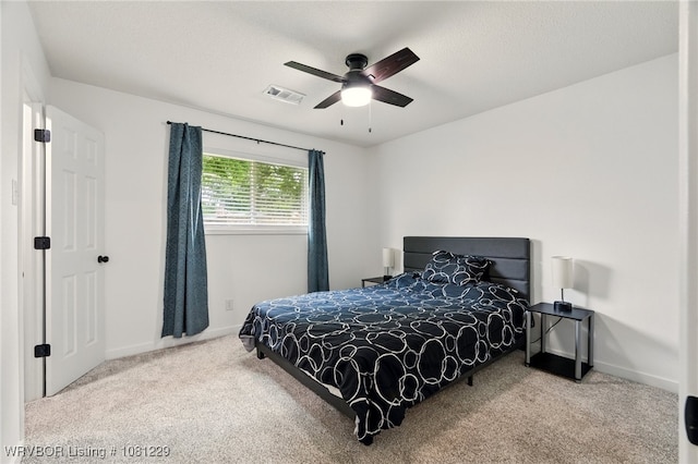 9010 Skypark Dr, Fort Smith, AR 72903 - carpeted bedroom featuring a ceiling fan and baseboards