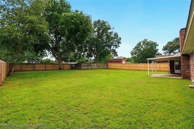 9010 Skypark Dr, Fort Smith, AR 72903 - view of yard with a patio area