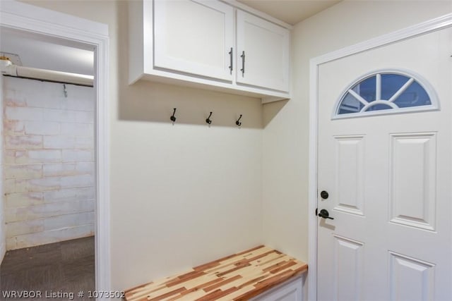 view of mudroom