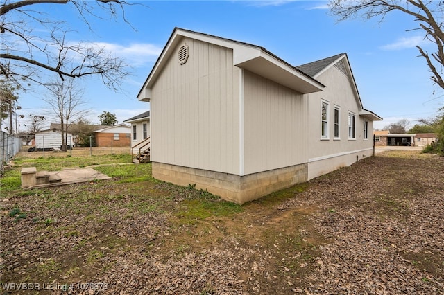 view of property exterior