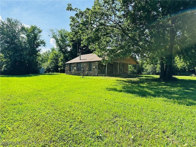 3329 Furry Way, Van Buren, AR 72956 - view of grassy yard