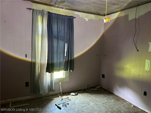3329 Furry Way, Van Buren, AR 72956 - empty room featuring wood walls