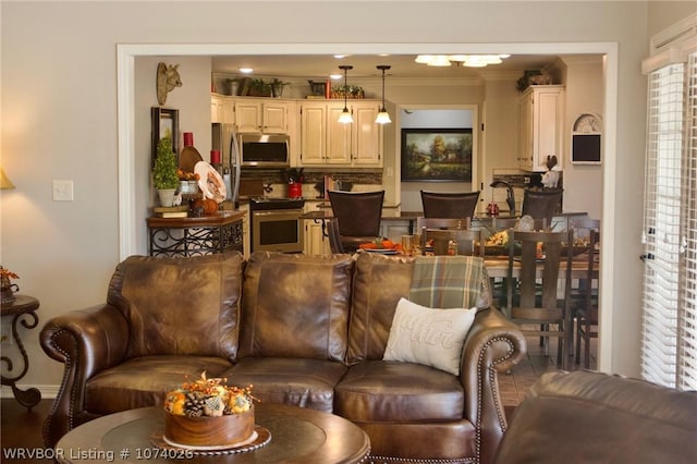 view of living room