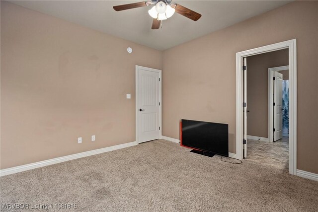 12905 Limestone Dr, Fort Smith, AR 72916 - carpeted spare room with ceiling fan and baseboards