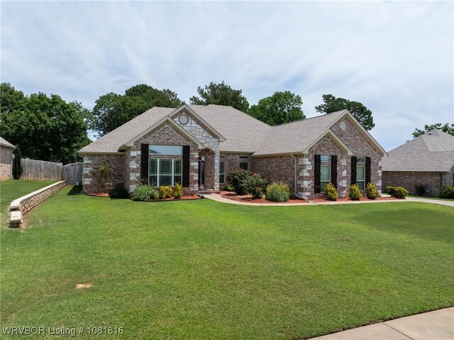 12905 Limestone Dr, Fort Smith, AR 72916 - view of front of home featuring brick siding and a shingled roof