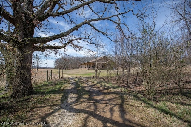 view of street with driveway