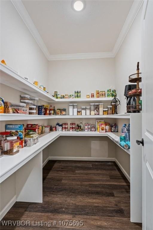 view of pantry