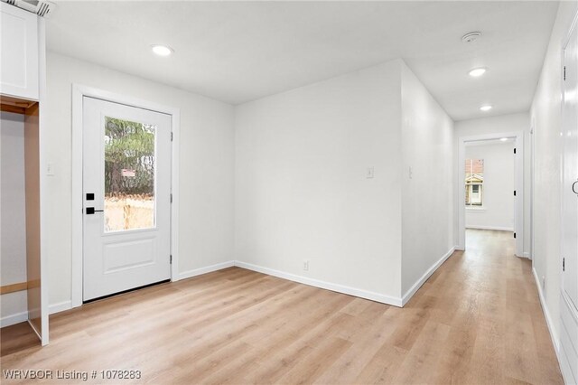 48 W Gary St, Greenwood, AR 72936 - foyer featuring light hardwood / wood-style floors