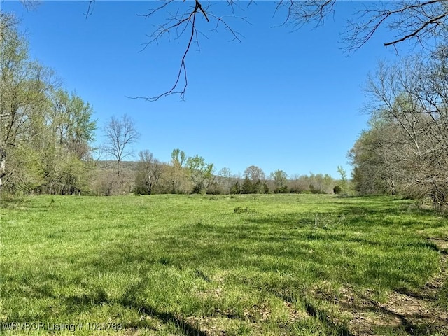 11739 282nd Hwy, Mountainburg, AR 72946 - view of grassy yard featuring a view of countryside