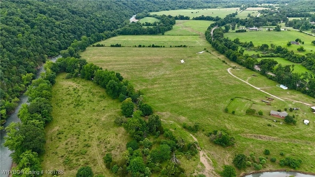 11739 282nd Hwy, Mountainburg, AR 72946 - aerial view of property and surrounding area featuring rural landscape