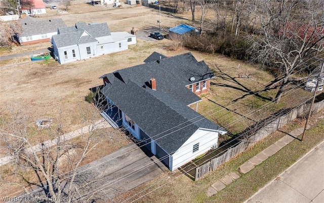 aerial view of property and surrounding area