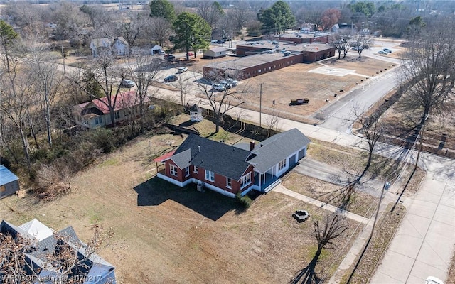 view of subject property