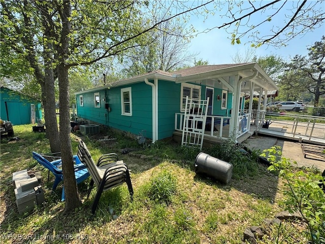 739 Pine St, Waldron, AR 72958 - exterior space with cooling unit