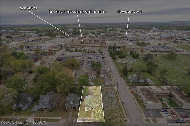 drone / aerial view