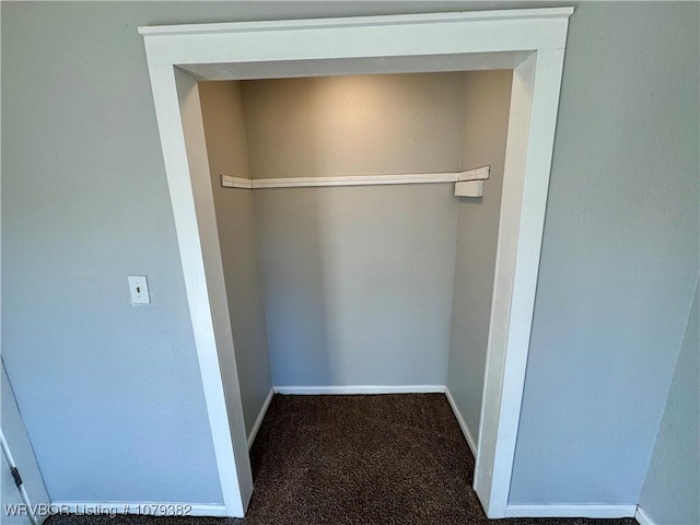 view of closet