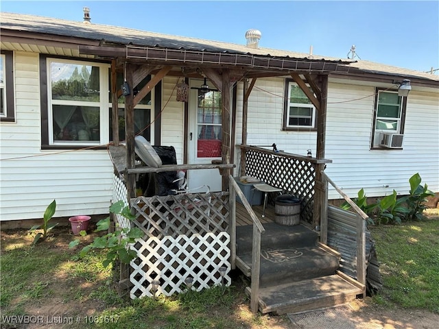 809 Owens St, Ozark, AR 72949 - back of property featuring cooling unit