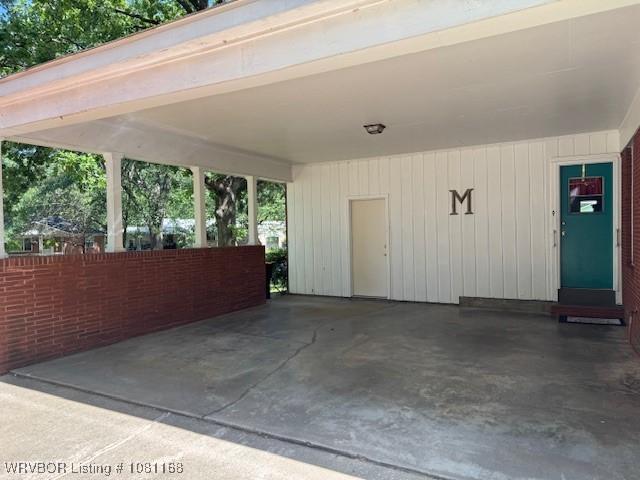 216 Jefferson Dr, Charleston, AR 72933 - view of patio with entry steps